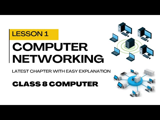 Class 8 Computer Lesson 1 Computer Networking with Easy Explanation | Latest Chapter Part 1