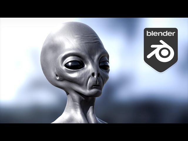 How to Model Aliens in Blender 3D (From Scratch!)