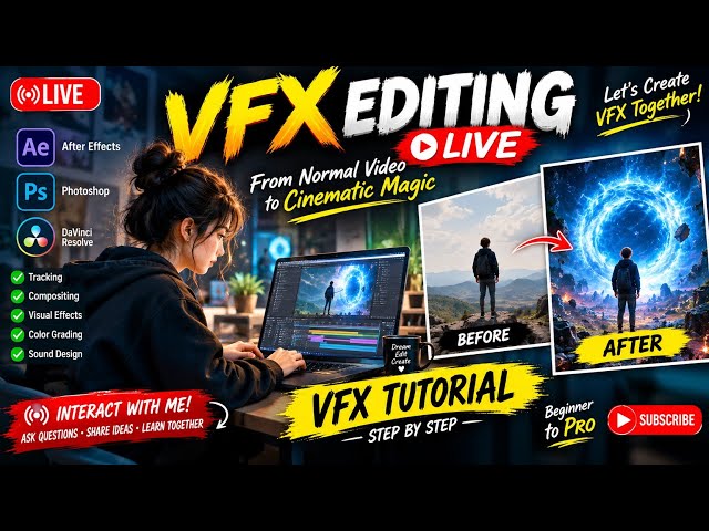🔥 Normal Video Se Cinematic VFX! | Complete VFX Editing Tutorial