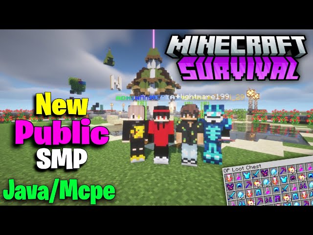 😱 New Best Cracked Survival SMP Server Minecraft | Java + PE | Always Online | Free To Join 💦