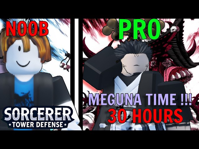 I Spent 30+ HOURS Obtaining THE STRONGEST MEGUNA In Sorcerer Tower Defense AFTER MONTHS (NTP 9)