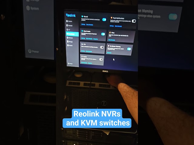 Issue with Reolink NVR I/Os and some KVM switches