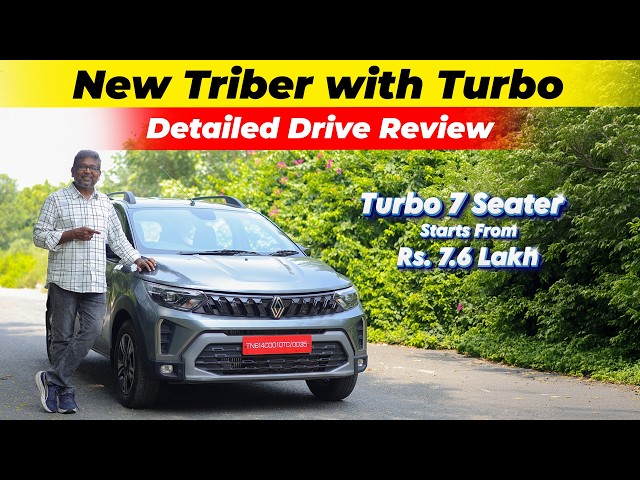New Triber with Turbo | Detailed Drive Review | Birla's Parvai