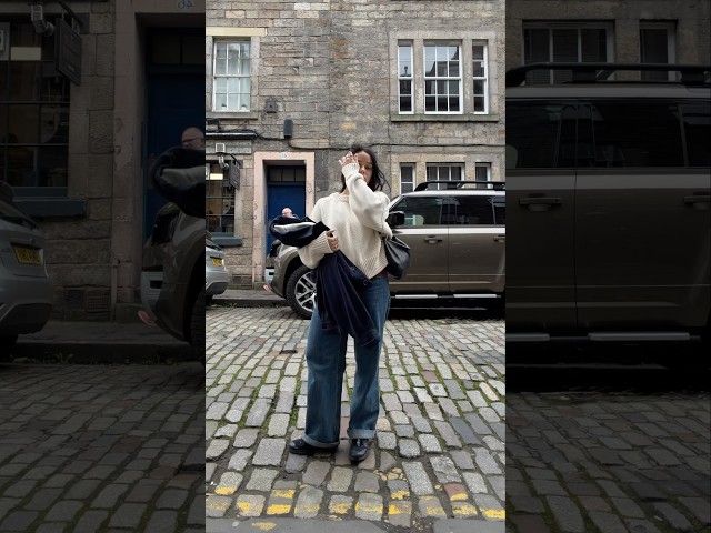 somewhere in edinburgh grabbing lunch #ootd #outfitideas #springfashion