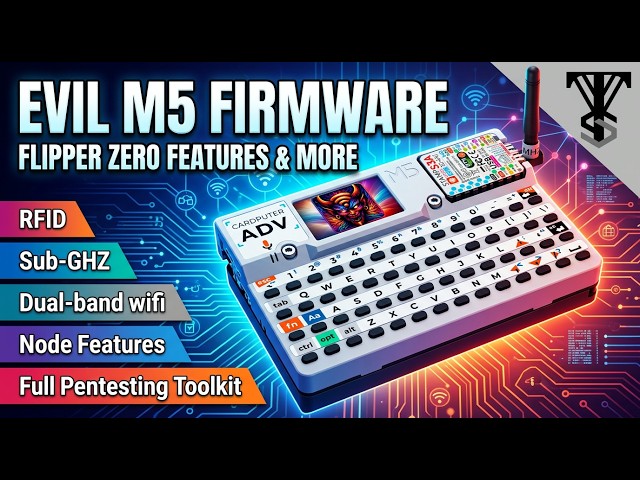 The New Evil-M5 Project Firmware for The Cardputer Becomes the Ultimate Hacker Tool