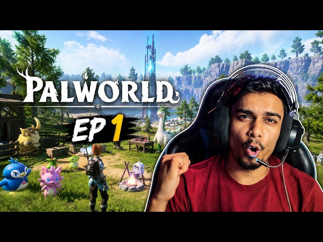 I Started My Palworld Adventure! 🐾🔥 | Palworld Gameplay EP 1 #palworld #trending #viralvideo #fyp