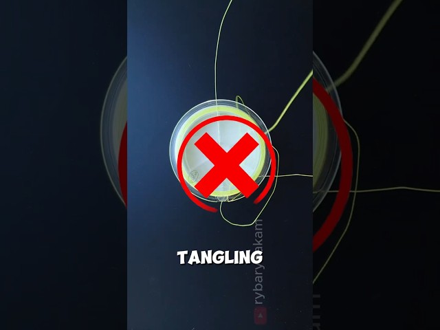 Stop Your Fishing Line From Unspooling! ❌ #shorts