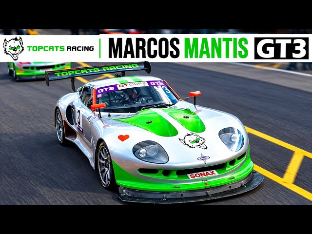Marcos Mantis GT3 | Flybys & Sounds [HD]