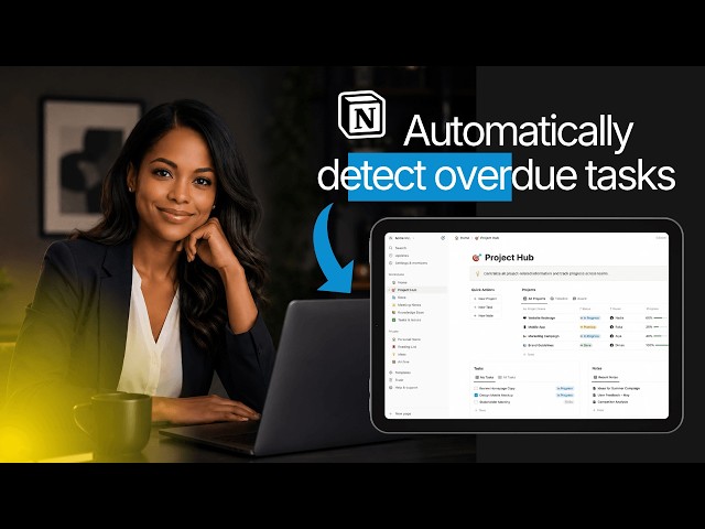 How to Automatically Flag Overdue Tasks in Notion