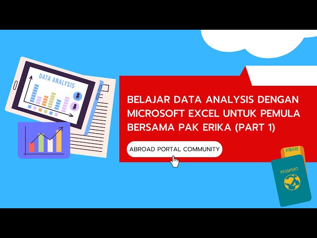 Tutorial Data Analysis with Microsoft Excel for Beginners