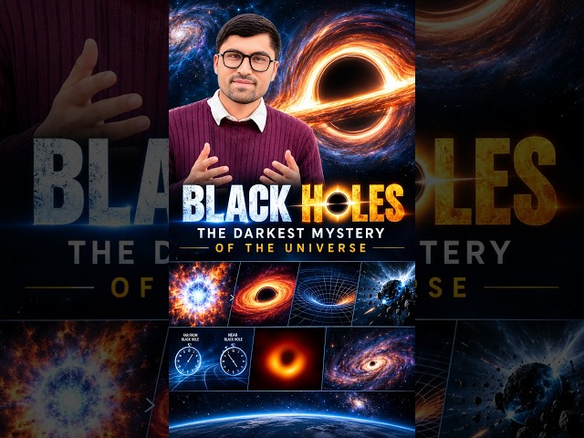 Black Holes Explained 🌌 #BlackHole #Space #AIWithNoor #Science #Astronomy #ai