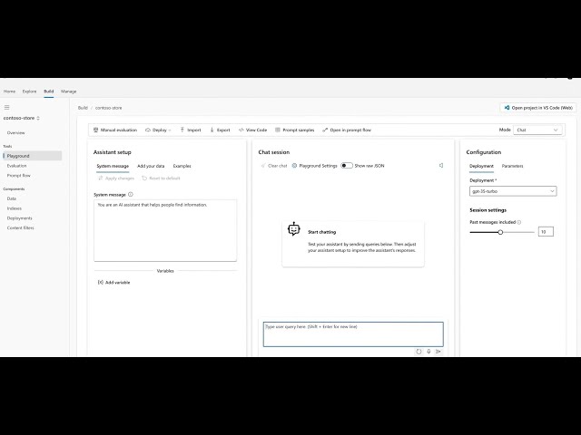 Azure AI Studio Security demo!