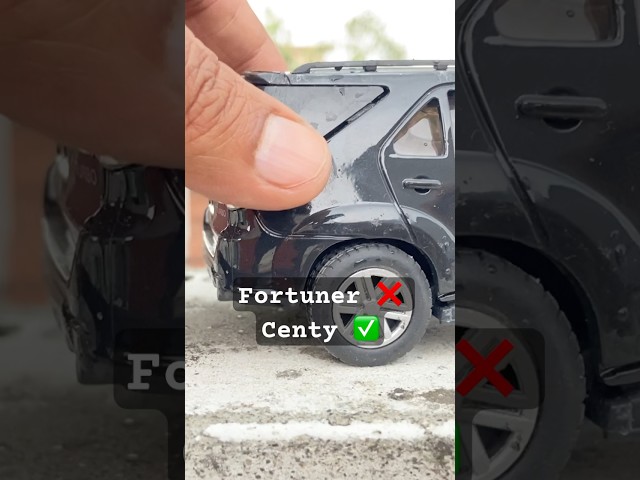 #carcraze  Diecast model Toyota fortuner #youtubeshorts #automobile #diecastmodels #carmodification