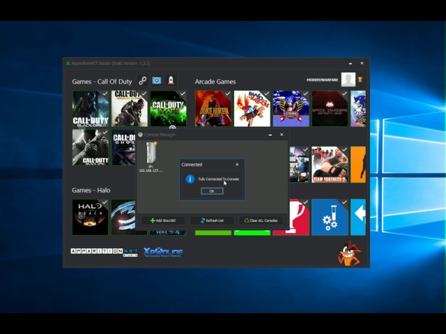 ApparitionNET Studio: Reconnecting The tool
