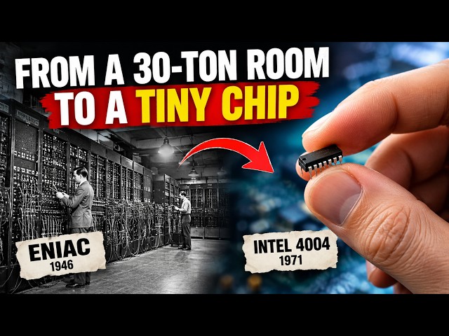 One Tiny Chip Replaced an Entire Room of Machines — And Changed America Forever