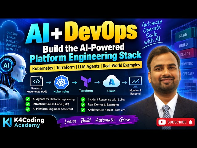 AI + DevOps: Build an AI-Powered Platform Engineering Stack | Kubernetes, Terraform & LLM Agents