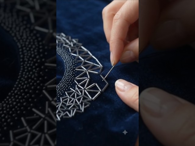 Creative Hand Embroidery Ideas | Must-Try Design #embroidery #handmade #love #shorts #yarn #ai #art