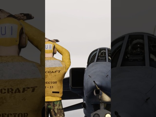 SEPECAT Jaguar Takeoff From Aircraft Carrier Microsoft Flight Simulator 2024 #aviation
