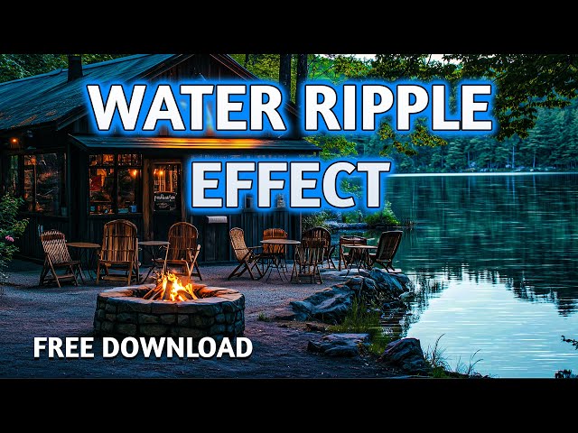Water Ripple Effect for ANY Video Editor | FREE Download Pack
