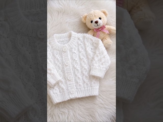 Viral Baby Sweater Design.. #shorts #knitting