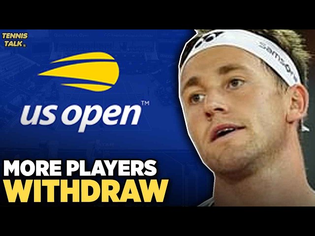 More Players Withdraw from US Open 2026 | Tennis News