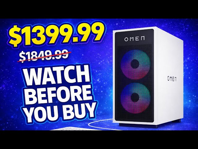 HP OMEN 35L Gaming PC RTX 5070 In Depth Review - Best Buy SALE