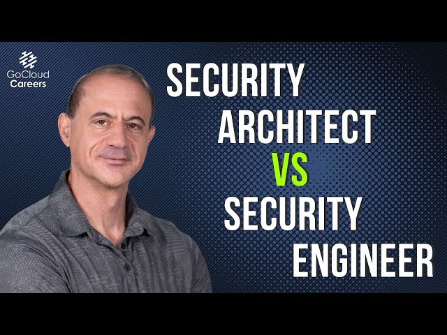 Security Architect vs Security Engineer (Why Security Architecture is NOT Security Engineering)