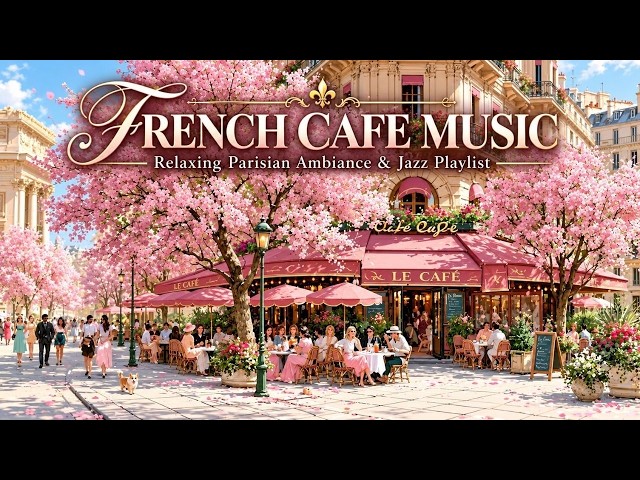 Paris Cafe Ambience - Relaxing French Cafe Music And Cozy Coffee Shop Jazz For Deep Focus