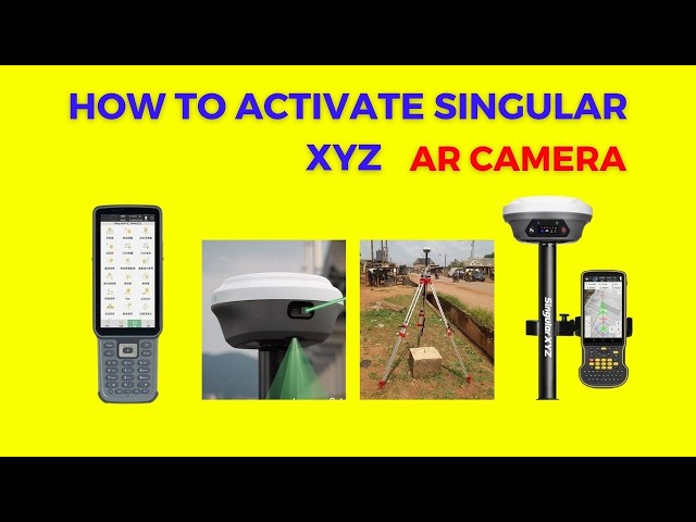 How To Activate Singular XYZ AR Camera