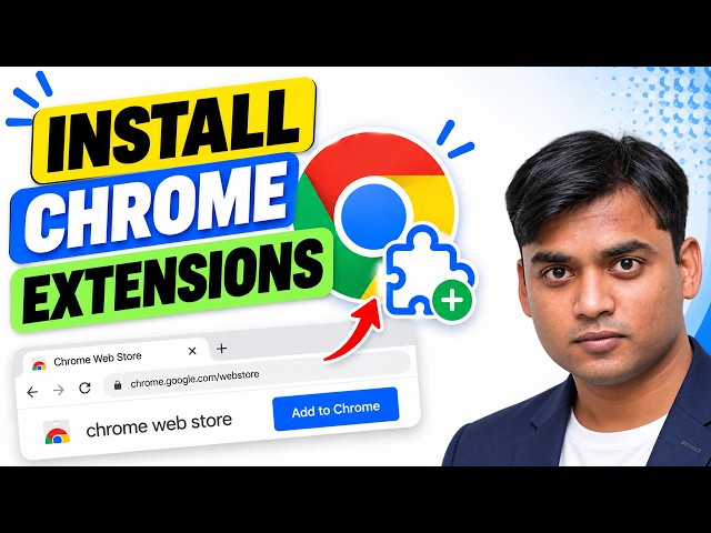 GOOGLE CRHOME | How to Install Extensions in Google Chrome | Tutorial for Beginners