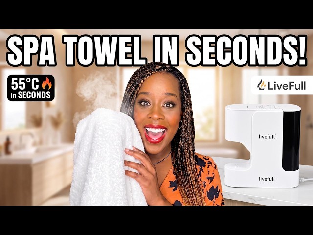 LiveFull Towel Warmer Review: Spa Towels at Home in Seconds! #ad