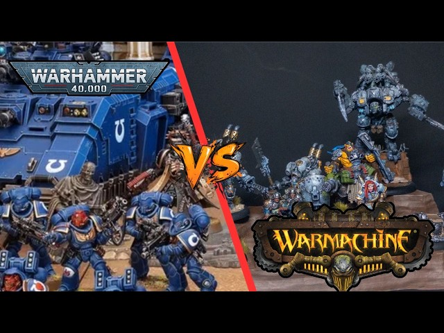 Warmachine Is Better Than Warhammer For Beginners! I'll Prove It.