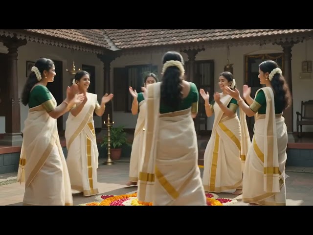 Pure Onam Joy in 10 Seconds! ✨🌾 #Shorts #Kerala #onam