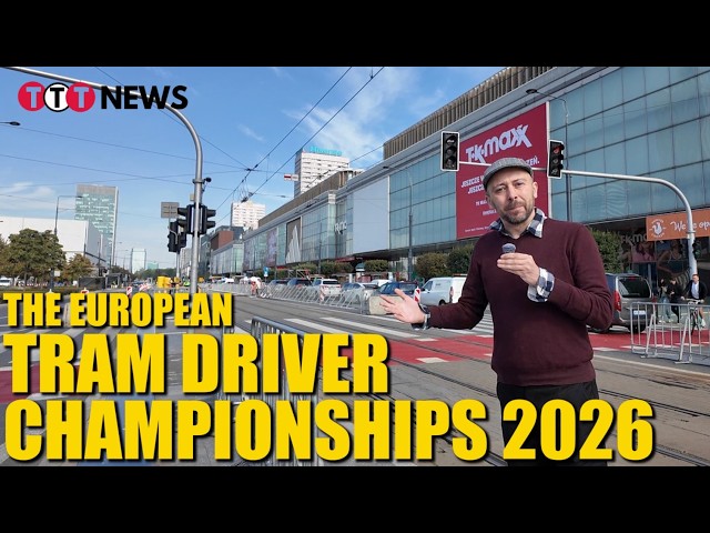 The 2026 European Tram Driver Championships Are TOMORROW! Everything You Need To Know In 150 Seconds