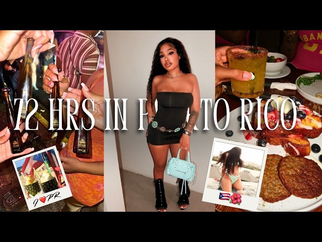 VLOG: girls trip to puerto rico 🇵🇷 | travel, nightlife & memories | Riya Royale