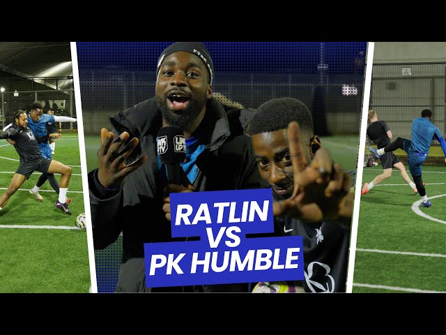 Ratlin VS PK Humble (Charity Football Game) | Link Up TV
