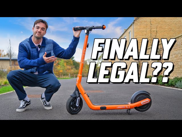 This Is What a UK Road Legal E-Scooter Looks Like!
