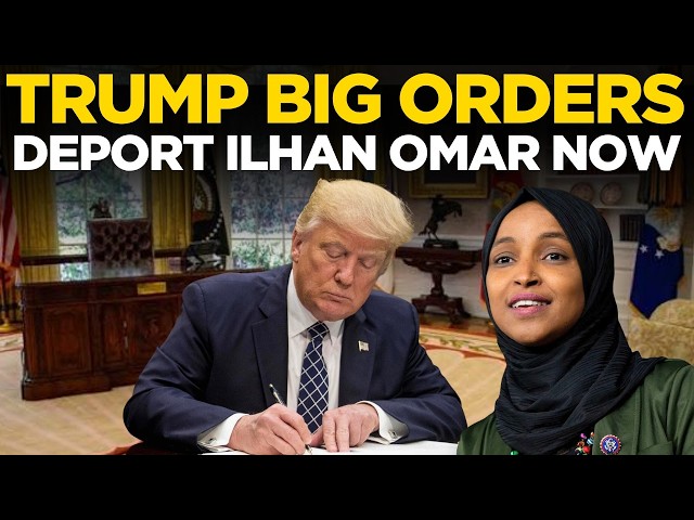 BREAKING NEWS LIVE: Trump Demands Ilhan Omar To Be Deported | Trump News LIVE