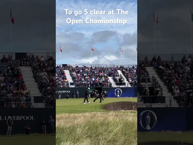 Brian Harman CRAZY EAGLE To LEAD THE OPEN!
