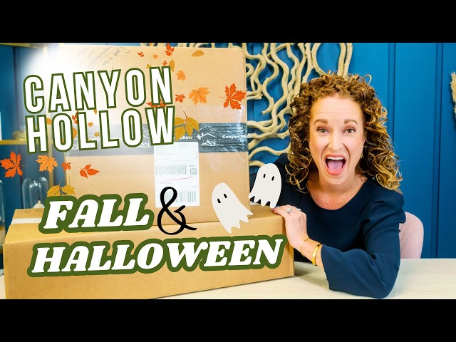 Canyon Hollow Fall and Halloween Home Decor Subscription Boxes