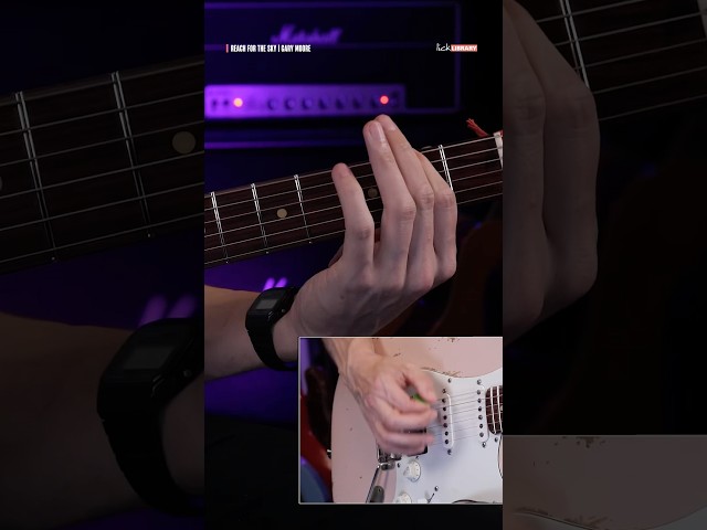 Learn 'Reach For The Sky' by Gary Moore on Lick Library 🎸 #garymoore #guitar #guitarlesson