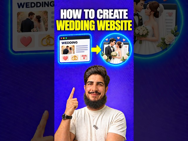 How to Make a Wedding Website #website  #tutorial #webdesign