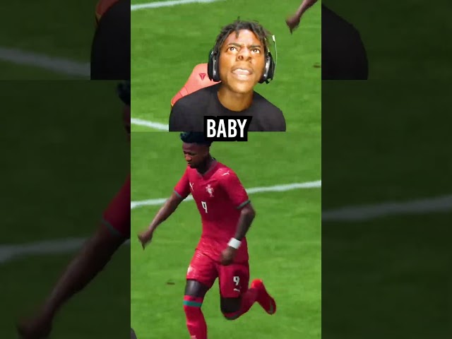 Hugo Ekitiké Questioning How Vini Jr  Turned Like That After Speed’s FC 27 Goal 😭💫
