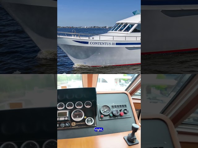 Coming up next on the channel: Moonen 56, a classic Dutch steel motor yacht with a twist.  #boat