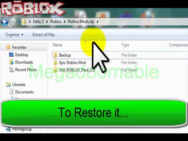 How To Mod Roblox-Get Old Roblox Textures Back
