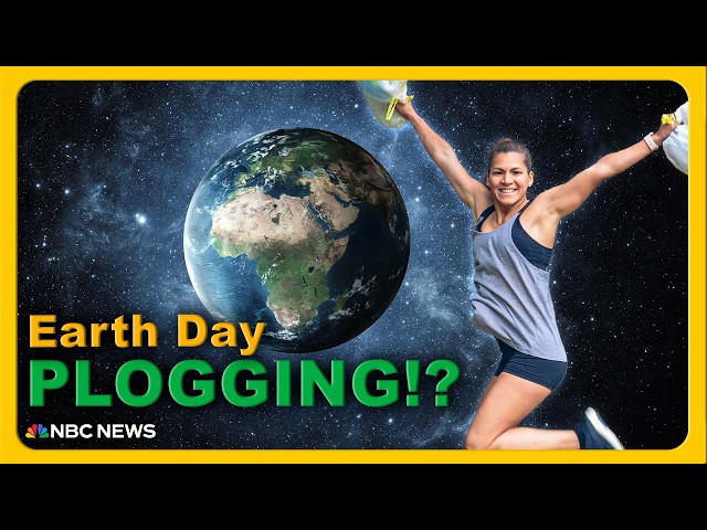 Jogging + Trash = Plogging! What (on Earth Day) is Going On?!