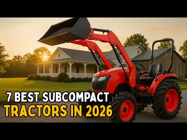 7 Best Subcompact Tractors in 2026