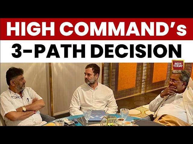 Karnataka Power Struggle: Chief Minister And State Congress Chief Meet High Command In Delhi