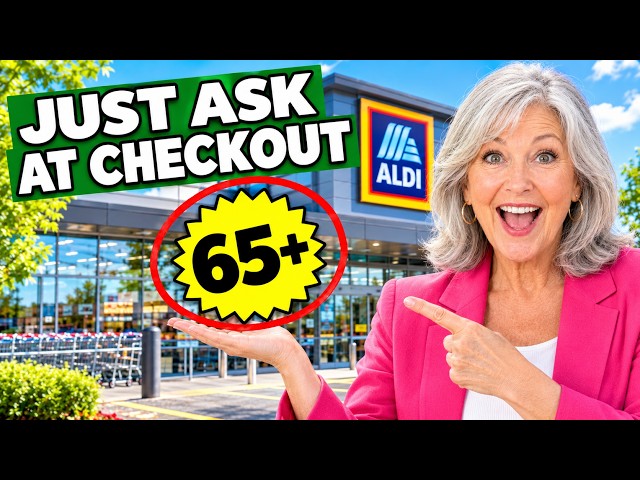 If You're Over 65, Aldi Will Give You These 9 Things (If You Ask)