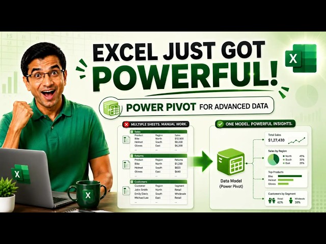 Still Using Basic Excel? Unlock Power Pivot for Advanced Data Analysis (2026)